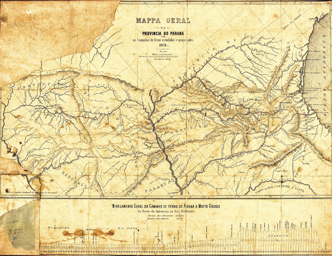 Mapas históricos do Paraná