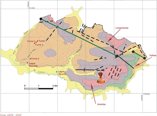 Mapa Geológico de Vila Velha