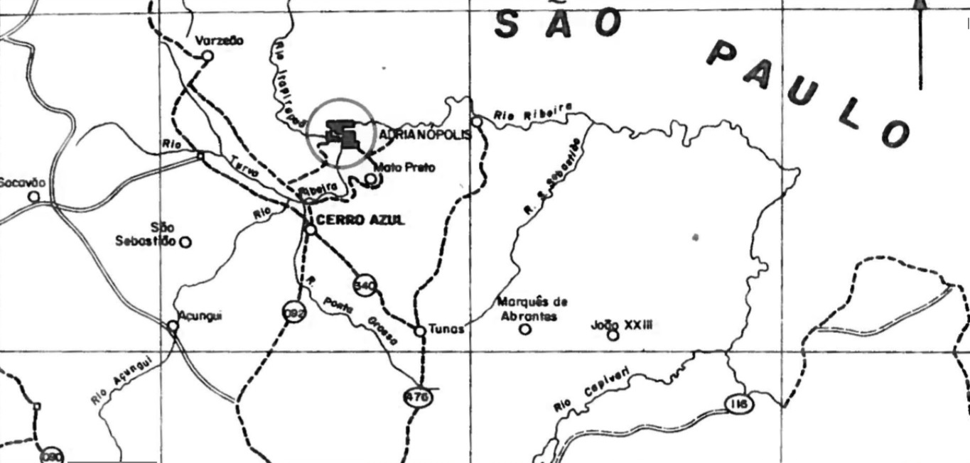 Localização - Barra do Itapirapuã