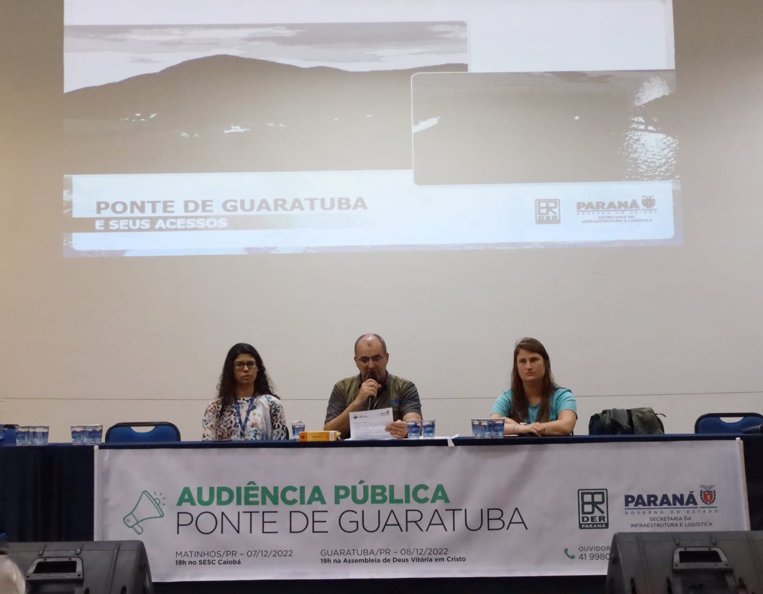 DER/PR está com inscrições abertas para as audiências públicas da Ponte de  Guaratuba