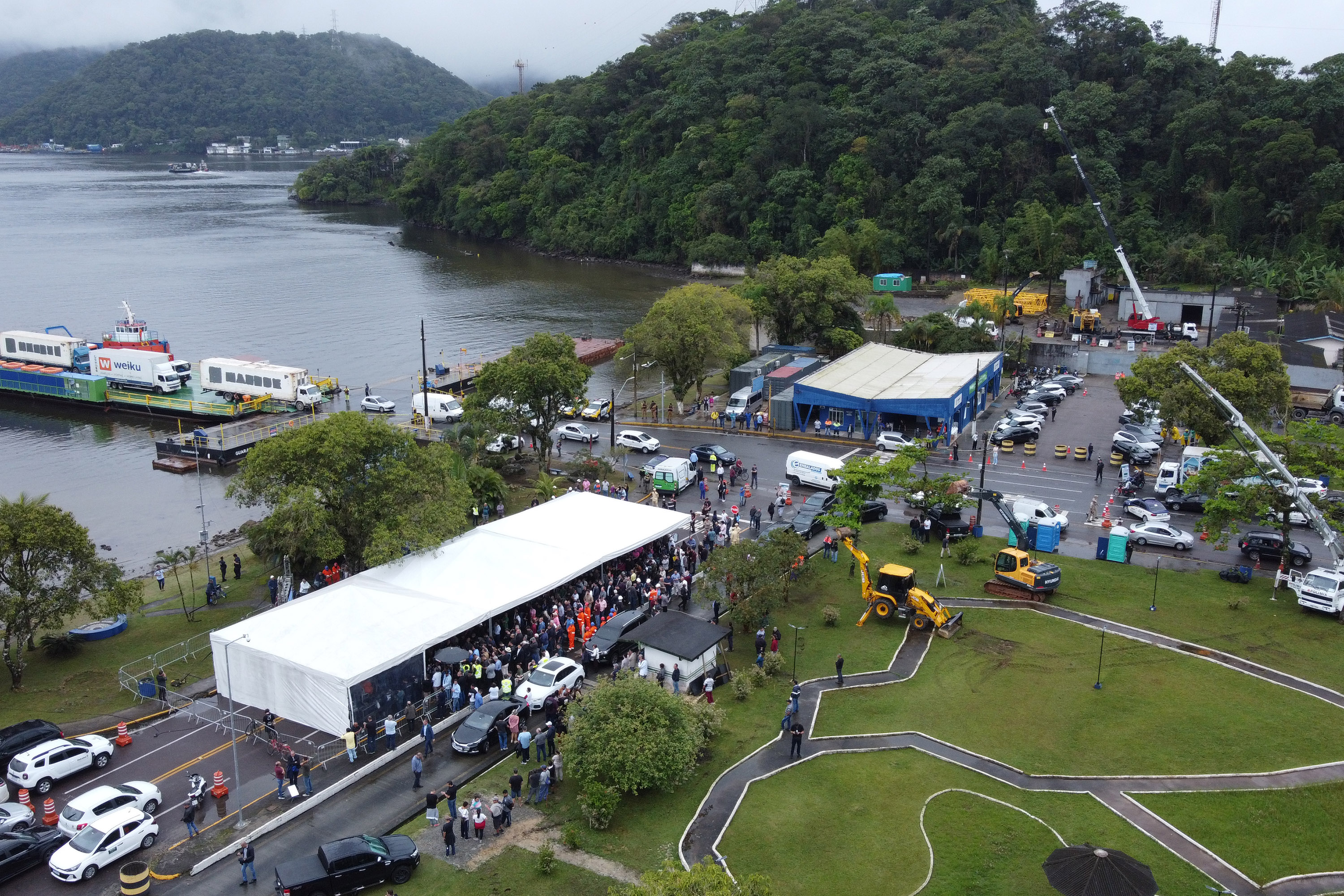 Com emissão da licença prévia, Ponte de Guaratuba avança e entra