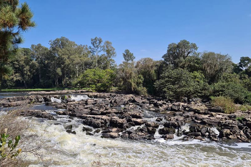 Foto do Rio Iguaçu