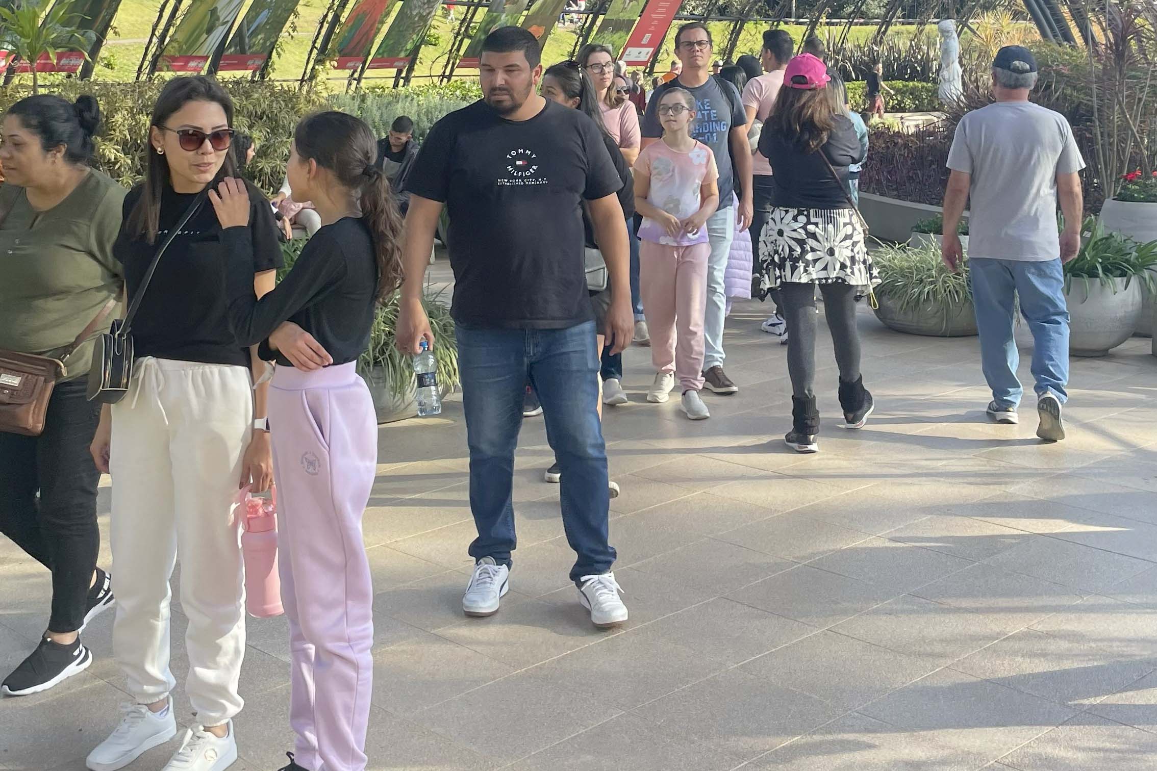 Foto de exposição de fauna ameaçada