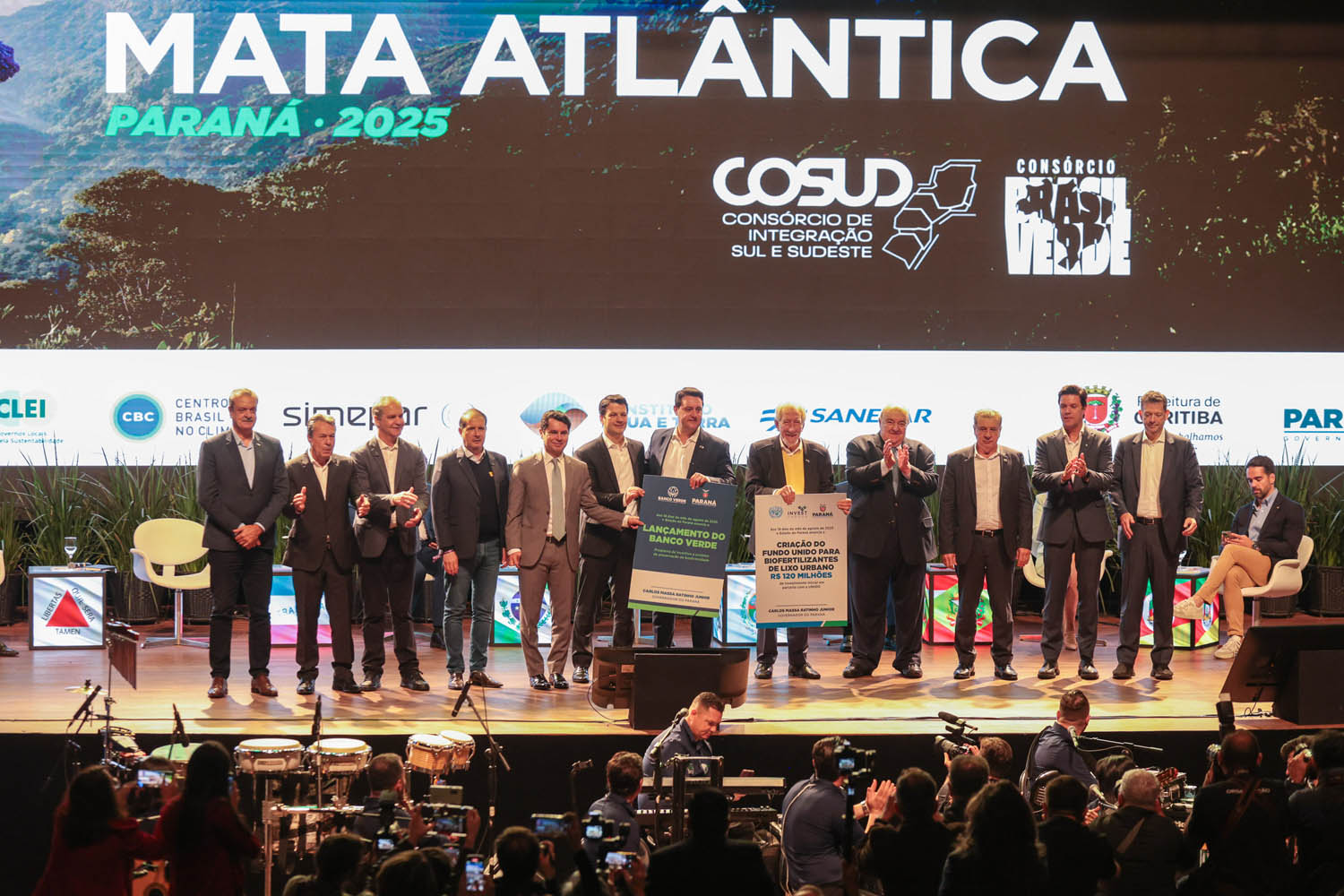 Foto de cerimônia de abertura da Conferência da Mata Atlântica