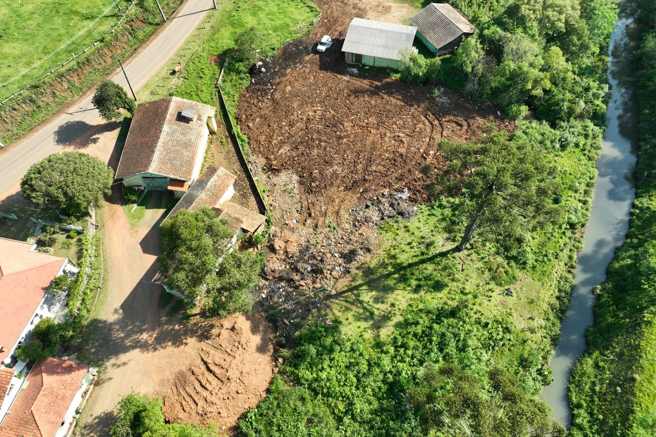 Foto de área multada pelo IAT