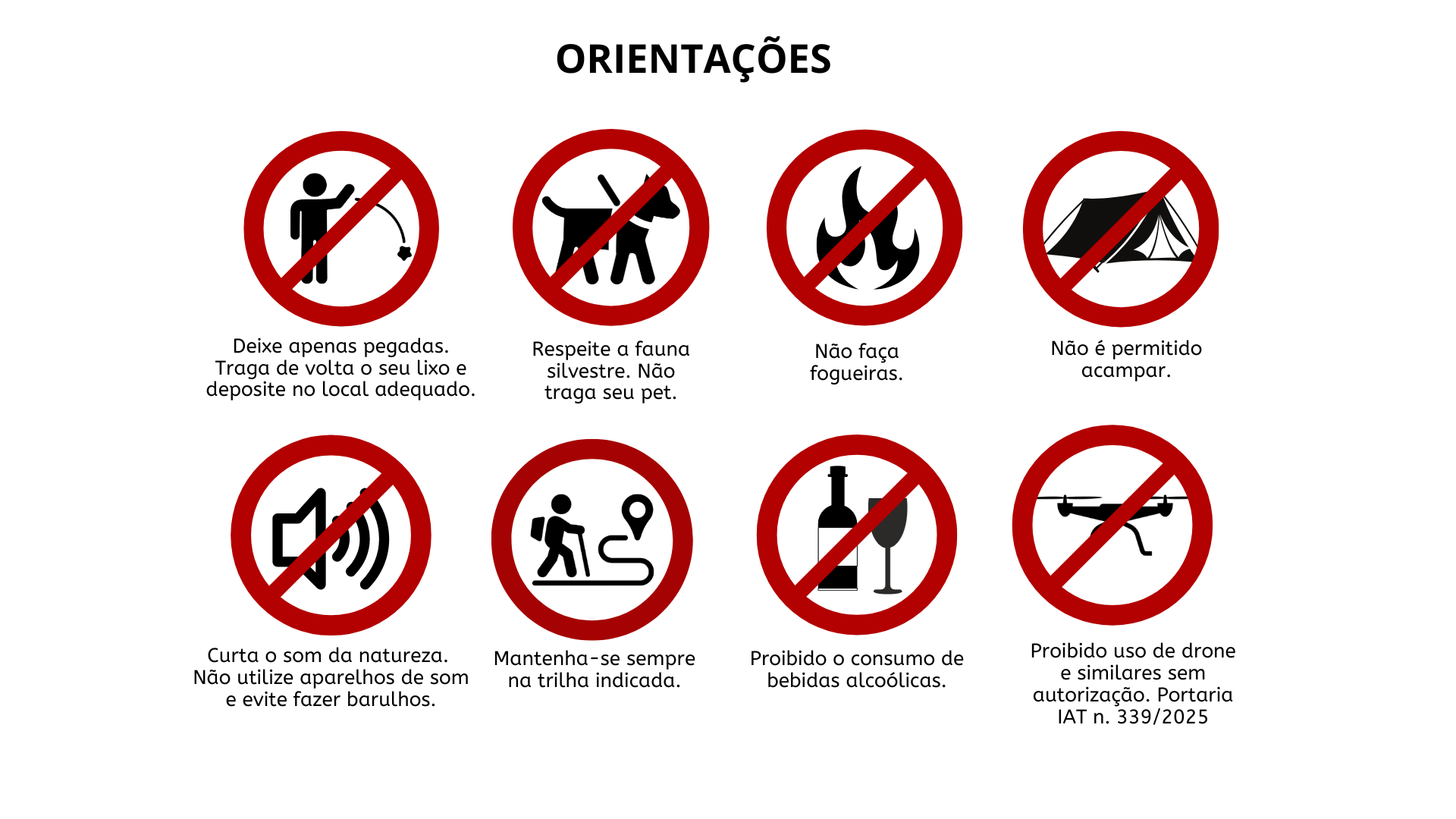 Orientações PE da Serra da Baitaca