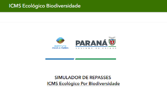 Simulador ICMS Ecológico por Biodiversidade