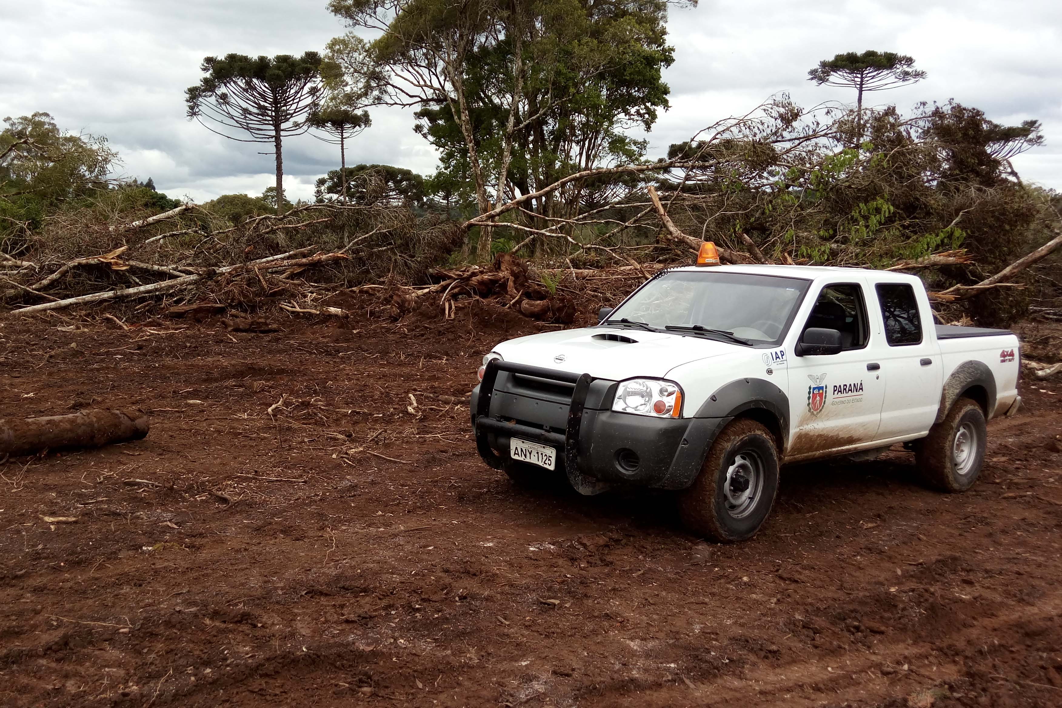 Foto de paisagem no Paraná