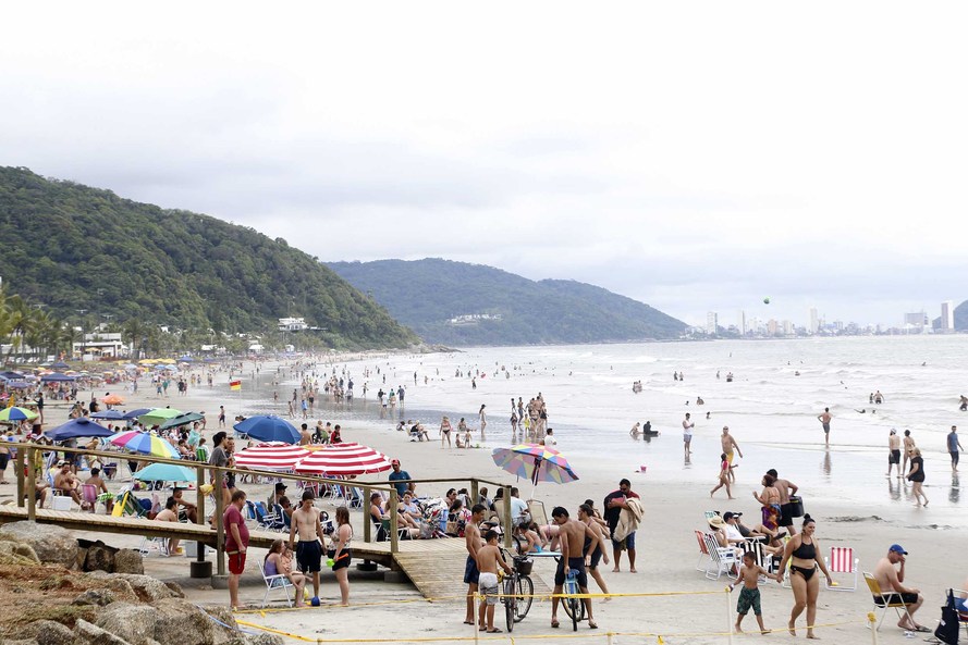 Maioria dos locais tem boa qualidade para banho no Litoral