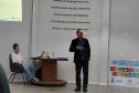 O diretor de Licenciamento e Outorga do IAT, José Volnei Bisognin, ajudou no treinamento para capacitação florestal dos municípios da regional de Foz do Iguaçu