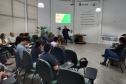 O diretor de Licenciamento e Outorga do IAT, José Volnei Bisognin, ajudou no treinamento para capacitação florestal dos municípios da regional de Foz do Iguaçu