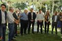 O governador do Paraná, Carlos Massa Ratinho Junior, inaugura o jardim de colmeias de abelhas nativas e a horta orgânica no Palácio Iguaçu.