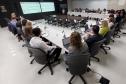 Técnicos do Instituto Água e Terra e do Banco Mundial se reuniram nesta quarta-feira (10) no Palácio das Araucárias para avançar no programa i9 Ambiental.