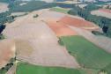 Foto aérea de área desmatada