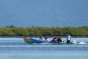 Foto de barco em lago