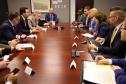 A missão internacional liderada pelo governador Carlos Massa Ratinho Junior iniciou nesta quinta-feira (20) sua agenda no Canadá com reuniões com representantes do governo da província de Quebec para buscar novas parcerias nas áreas de tecnologia, sustentabilidade e energia renovável.