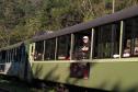 Foto de trem do Parque Marumbi