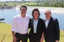 Foto do governador e equipe no sistema de reuso