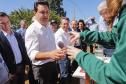 Foto do governador e equipe no sistema de reuso