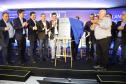 O governador Carlos Massa Ratinho Junior participou nesta terça-feira (19) do evento de início das obras de ampliação do Aeroporto Internacional de Foz do Iguaçu – Cataratas, no Oeste.