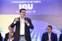 O governador Carlos Massa Ratinho Junior participou nesta terça-feira (19) do evento de início das obras de ampliação do Aeroporto Internacional de Foz do Iguaçu – Cataratas, no Oeste.