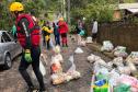 Apoio logístico e resgate de animais: IAT ajuda vítimas da enchente em União da Vitória 