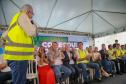 Aliado discurssando