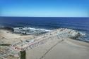 Vista aérea das obras na orla de Matinhos