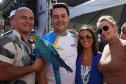 Governador Carlos Massa Ratinho Junior em foto com os presentes