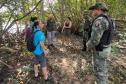 TECNICOS DO IAT JUNTO DE AGENTES Batalhão de Polícia Ambiental - Força Verde (BPAmb-FV)