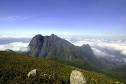 Foto aérea de montanha