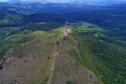 Foto aérea de montanha