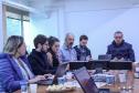 Foto da reunião de indenização da Petrobras
