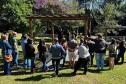 Foto de curso de manejo serpentes no Parque Lago Azul