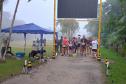 Foto de corredores durante corrida ecológica