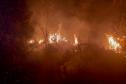 INCÊNDIO FLORESTAL NOTURNO