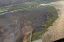 VISTA AÉREA DE ÁREA INCENDIADA