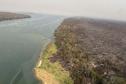 VISTA AÉREA DE ÁREA INCENDIADA