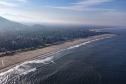 Foto aérea da nova orla de Matinhos
