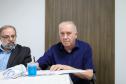 Solenidade que confirmou os compromissos do Paraná com a Rede Oceano Limpo. 