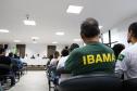 Solenidade que confirmou os compromissos do Paraná com a Rede Oceano Limpo. 