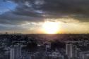 Foto de pôr do sol