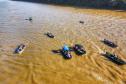 Nova fase do Rio Vivo começa com a soltura de 100 mil peixes no Rio Ivaí, no Noroeste