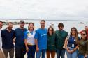 Foto do governador e autoridades em evento de anúncio