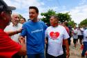 Foto do governador e autoridades em evento de anúncio