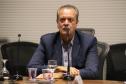 Foto de autoridades durante reunião