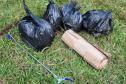 Mutirão de limpeza organizado pelo IAT recolhe 25 quilos de lixo do Parque Pico Paraná