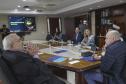 Fotos de visita do Secretário à Fiep