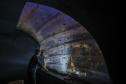 Fotos da visita do secretário ao aquário em construção