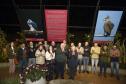 Foto do Secretário Rafael Greca durante exposição